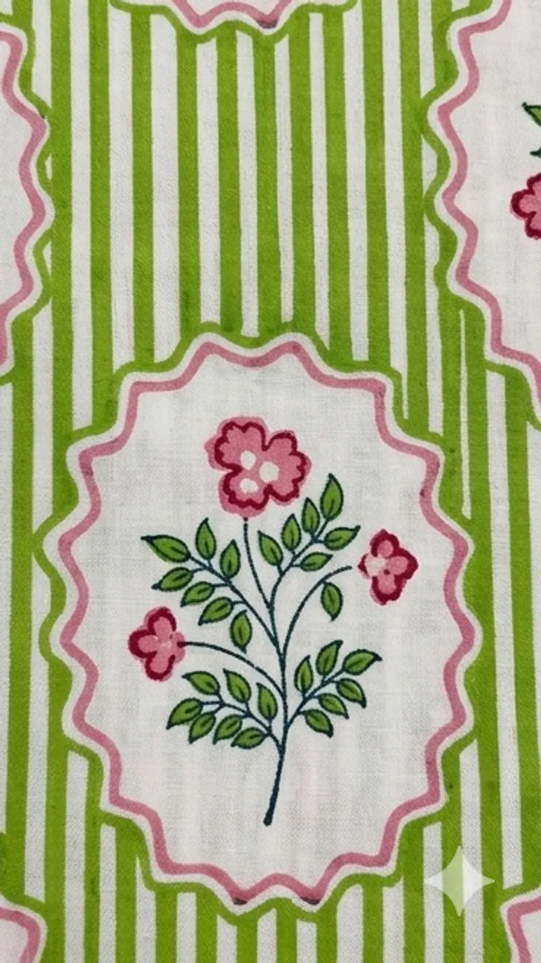 Multicolor_Green_Cotton_Premium_&_Elegant_Hand_Block_Printed_Floral_Bedsheet_For_Adults_((_90_X_108_)_Inch)