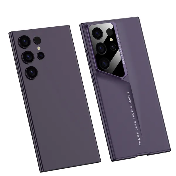 Purple_Ultra_Thin_Blade_Series_Case_Slim_Cover_For_Samsung_Galaxy_S23_Ultra_Matte_Finish_Scratch_Resistant_Protective_Back_Case_With_Precise_Cutouts