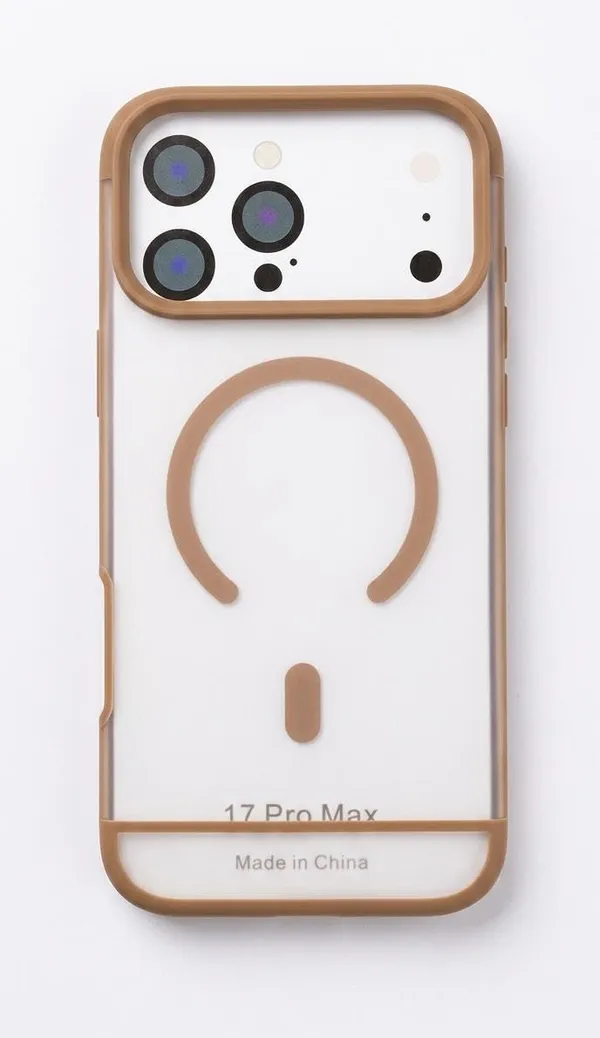 Clear_Case_Compatible_with_iPhone_17_Pro_Max,_Transparent_Back_with_Beige_Colour_Ring,_Wireless_Charging_Compatible,_Classic_Style