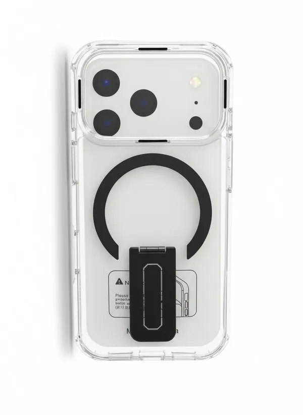 Clear_Case_Compatible_with_iPhone_17_Pro,_Transparent_Back_with_Black_Border,_Magnetic_Ring,_Camera_Bracket_Protection