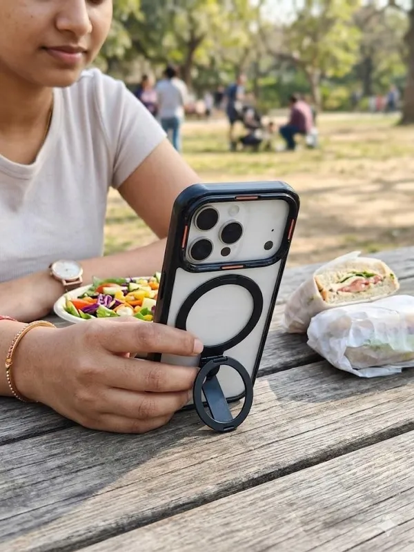 Clear_Case_Compatible_with_iPhone_17_Pro,_Transparent_Back_with_Grey_Border,Orange_Highlighter,_Magnetic_Ring,_Camera_Bracket_Protection