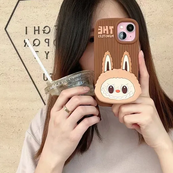 Clothemyphone_3D_Cartoon_Bunny_iPhone_Case_with_Stand_&_Mirror_|_Case_Compatible_with_iPhone_16_Brown