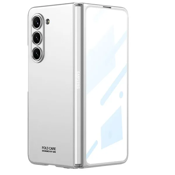 Silver_Ultra_Thin_Pc_Hard_Back_Cover_Slim_Shockproof_Phone_Case_With_Scratch_Resistance_Lightweight_And_Durable_For_Galaxy_Fold_5