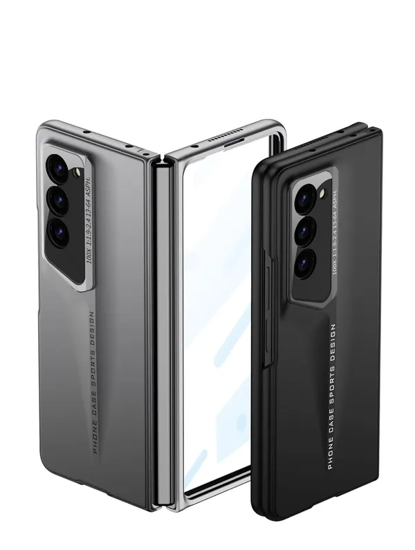 Gray_Green_Ultra_Thin_Blade_With_Glass_Case_Cover_Samsung_Fold_6_Compatible_Protective_Slim_Or_Durable_Design_Shockproof_And_Scratch_Resistant_Cover