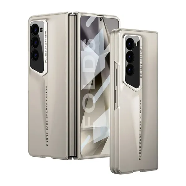Titanium_Ultra_Thin_Blade_With_Glass_Case_Cover_Samsung_Fold_6_Compatible_Protective_Slim_Or_Durable_Design_Shockproof_And_Scratch_Resistant_Cover_Titanium