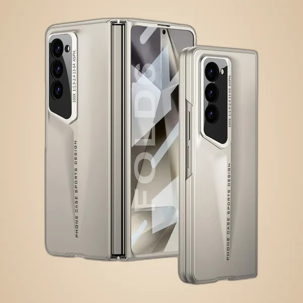 Titanium_Ultra_Thin_Blade_With_Glass_Case_Cover_Samsung_Fold_6_Compatible_Protective_Slim_Or_Durable_Design_Shockproof_And_Scratch_Resistant_Cover_Titanium