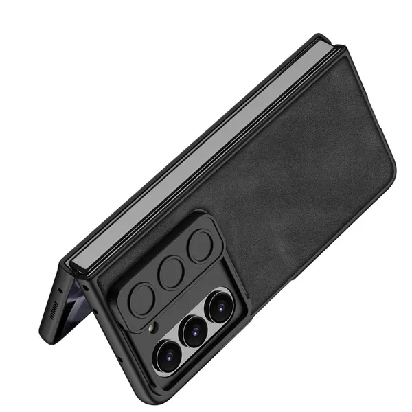 Brown_Matte_Slide_Glass_Slide_Case_For_Fold_5_Protective_Phone_Case_Slim_&_Durable_Design_Shockproof_&_Scratch_Resistant_Cover