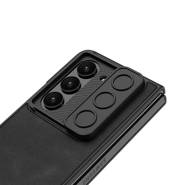 Gray_Matte_Slide_Glass_Slide_Case_For_Samsung_Galaxy_Fold_5_Protective_Slim_Case_Shockproof_&_Scratch_Resistant_Design_Durable_&_Elegant_Cover