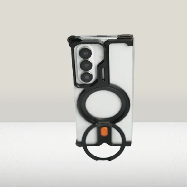 Galaxy_Fold_7_Metal_Frameless_Bumper_Case_With_Rotating_Stand