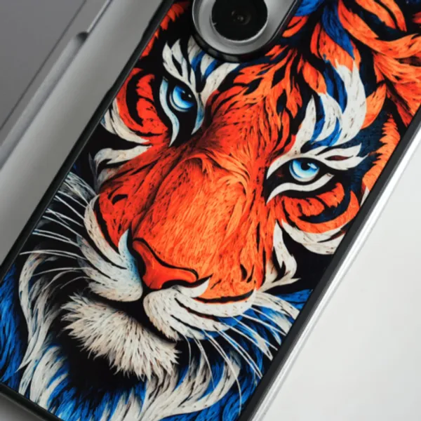 Galaxy_Z_Fold_Series_Tiger_Face_Chrome_Armor_Case
