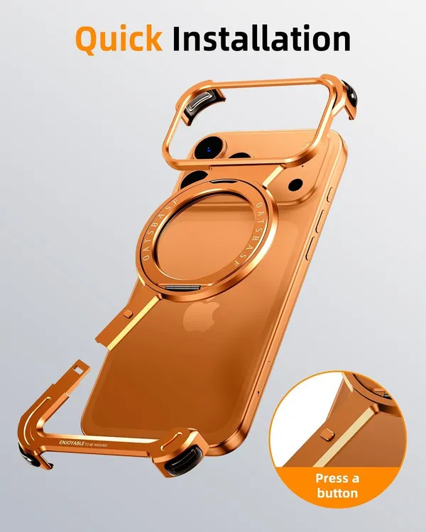 Caselounge_Skeleton_Z_Metal_360_degree_rotating_Case,_Orange