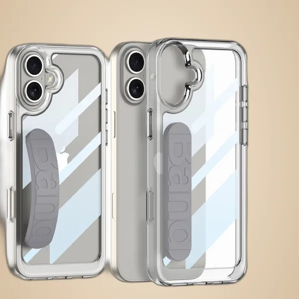 Gray_Transparent_With_Silicone_Wristband_Case_Cover,_Shockproof_Protection_Durable_Design_With_Wristband_Slim_&_Lightweight_Fit_Precise_Cutouts