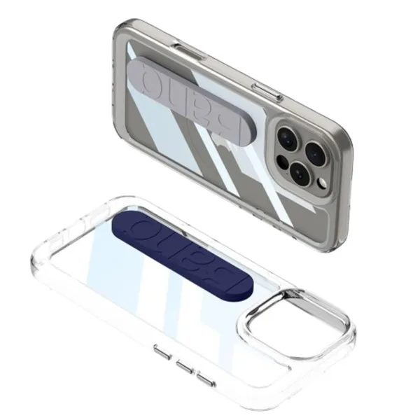 Pink_Transparent_With_Silicone_Wristband_Case_Cover