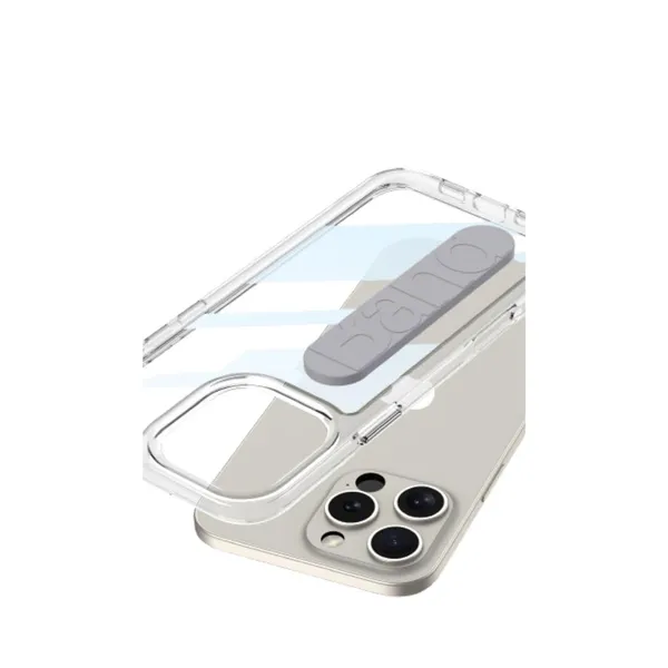 Pink_Transparent_With_Silicone_Wristband_Case_Cover