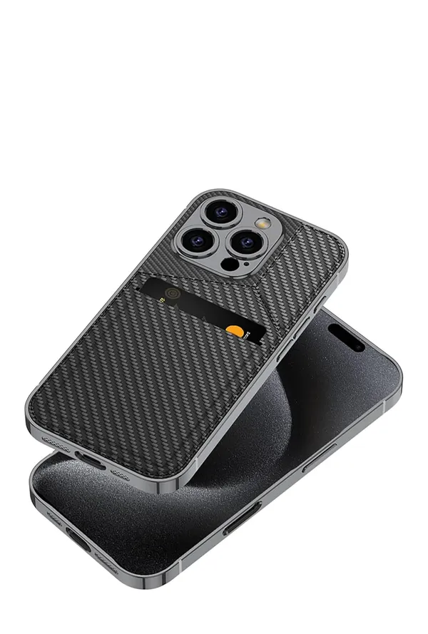 Black_Leather_Card_Slot_Holder_Case_Cover_Compatible_With_Iphone_16_Shockproof_&_Scratch_Resistant_Slim_&_Durable_Design_Precise_Cutouts_&_All_Over_Protection_,_Iphone_Max