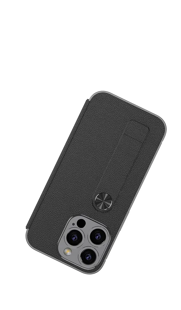 Black_Sheath_With_Card_Slot_Back_Case/Cover_,_Iphone_Slim_&_Durable_Protective_Case_Shockproof,_Scratch_Resistant_Design_Precise_Cutouts_For_Easy_Access