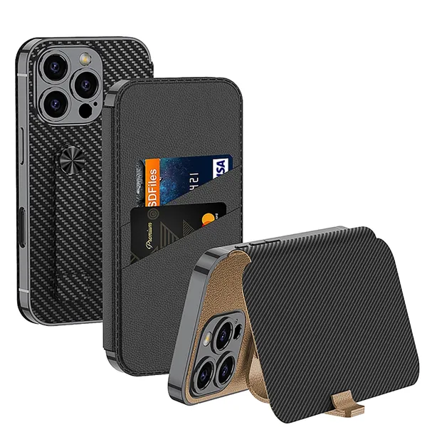 Brown_Sheath_With_Card_Slot_Back_Case/Cover_,_Iphone_Slim_&_Durable_Protective_Case_Shockproof,_Scratch_Resistant_Design_Precise_Cutouts_For_Easy_Access
