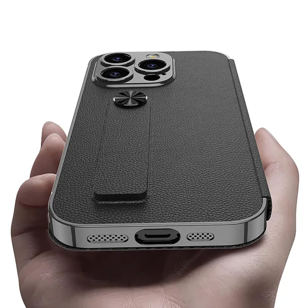 Titanium_Sheath_With_Card_Slot_Back_Case/Cover_Titanium,_Iphone_Slim_&_Durable_Protective_Case_Shockproof,_Scratch_Resistant_Design_Precise_Cutouts_For_Easy_Access