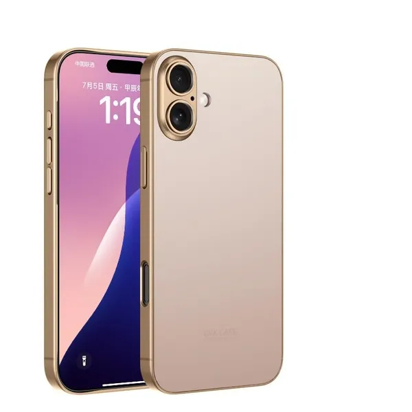 Gold_Ultra_Soft_Touch_Hard_Back_Case_Cover_Shockproof_Protection_With_Camera_Bump_Guard_Precise_Cutouts_Access_All_Over_Slim_Fit_Design_,Iphone_16