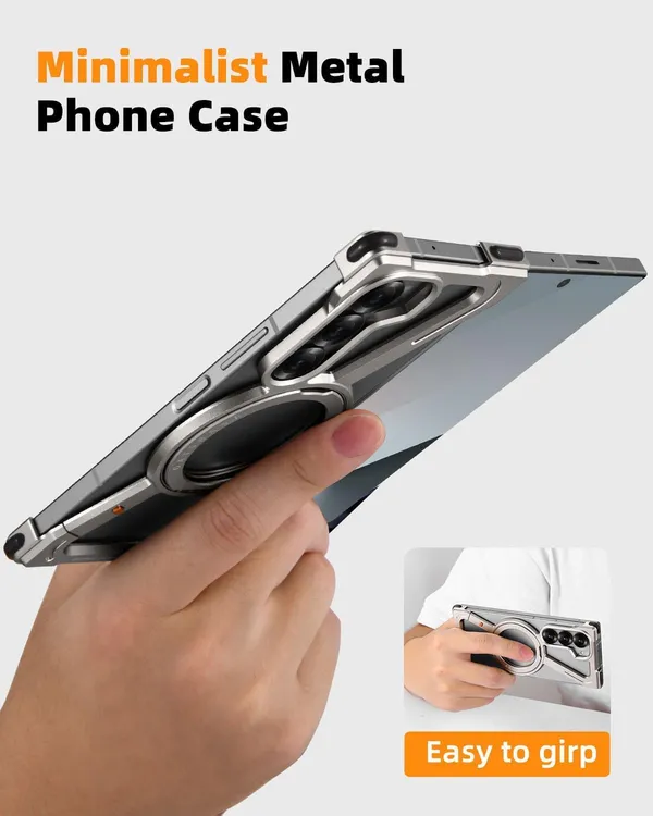 Caselounge_Skeleton_Z_Metal_360_degree_rotating_Case,_Titanium