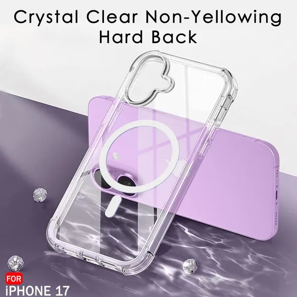 Clothemyphone_Ultra-Hybrid_Shockproof_Back_Cover_Case_Compatible_for_iPhone_17_Series,_Mag_Safe_Compatible,_Crystal_Clear,_TPU_and_PC_Material,_360-Degree_Protection_(iPhone_17)