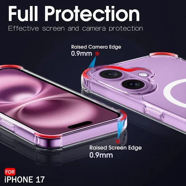 Clothemyphone_Ultra-Hybrid_Shockproof_Back_Cover_Case_Compatible_for_iPhone_17_Series,_Mag_Safe_Compatible,_Crystal_Clear,_TPU_and_PC_Material,_360-Degree_Protection_(iPhone_17)