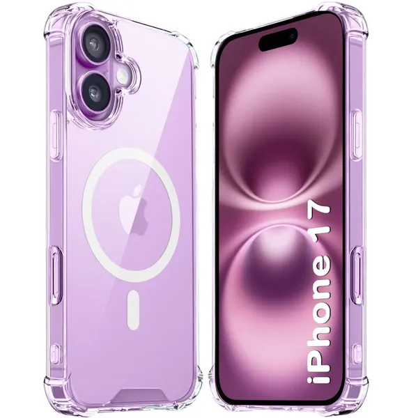 Clothemyphone_Ultra-Hybrid_Shockproof_Back_Cover_Case_Compatible_for_iPhone_17_Series,_Mag_Safe_Compatible,_Crystal_Clear,_TPU_and_PC_Material,_360-Degree_Protection_(iPhone_17)