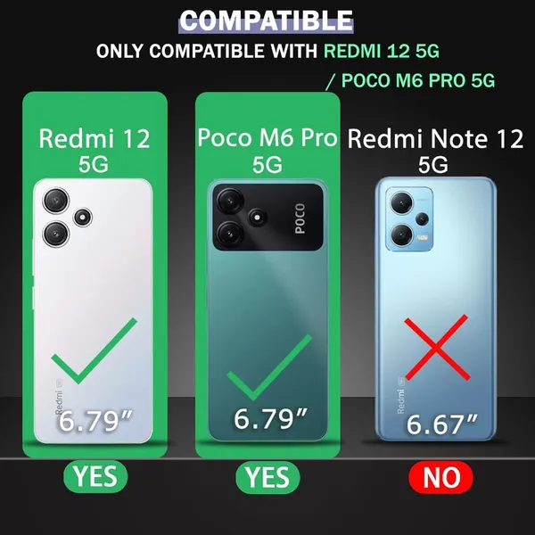 Clothemyphone_Crystal_Clear_Phone_Case_Compatible_with_Redmi_-_Transparent_Back_Cover_with_Black_Bumper_Frame_|_Protective_Case_(IPACKY-REDMI12-POCO-M6-PRO)