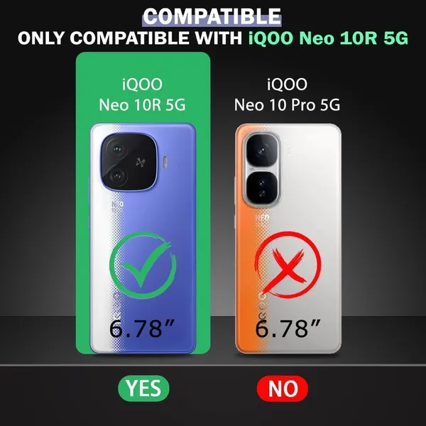 Clothemyphone_Wireless_Charging_Phone_Case_Compatible_with_IQOO_NEO_10_R_|_Slim_&_Durable_Hard_Back_Cover_|_Shockproof_Scratch_Resistant_Sleek_Design_|_Lightweight