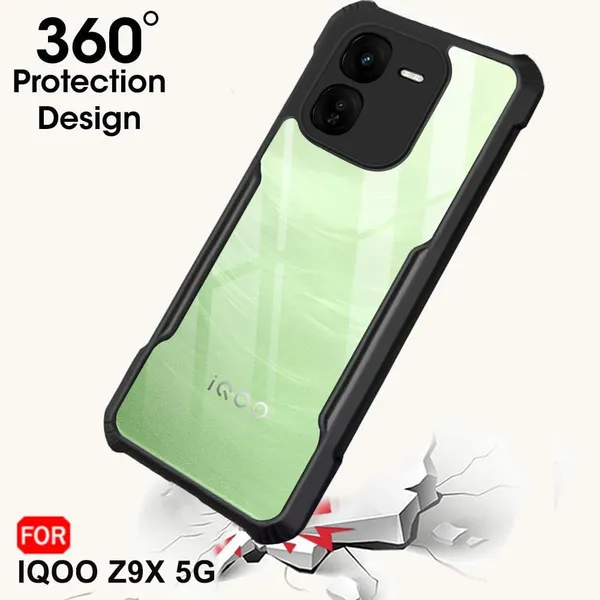 Clothemyphone_Wireless_Charging_Phone_Case_Compatible_with_IQOO_Z9X_|_Slim_&_Durable_Hard_Back_Cover_|_Shockproof_Scratch_Resistant_Sleek_Design_|_Lightweight