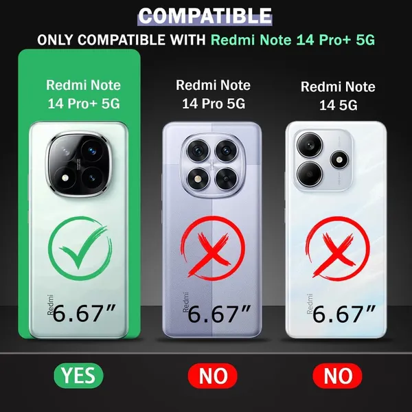 Clothemyphone_Crystal_Clear_Phone_Case_Compatible_with_Redmi_-_Transparent_Back_Cover_with_Black_Bumper_Frame_|_Protective_Case_(Xiaomi_Redmi_Note_14_Pro_Plus)