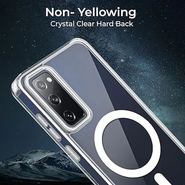 Clothemyphone_Trans_with_Wireless_Charging_Polycarbonate_Shockproof_Protective_Back_Cover_|_Slim_Lightweight_Scratch_Resistant_Mobile_Case_|_Durable_Drop_Protection_(Transparent,_Galaxy_S20FE)