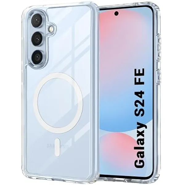 Clothemyphone_Trans_with_Wireless_Charging_Polycarbonate_Shockproof_Protective_Back_Cover_|_Slim_Lightweight_Scratch_Resistant_Mobile_Case_|_Durable_Drop_Protection_(Transparent,_Galaxy_S24_FE)