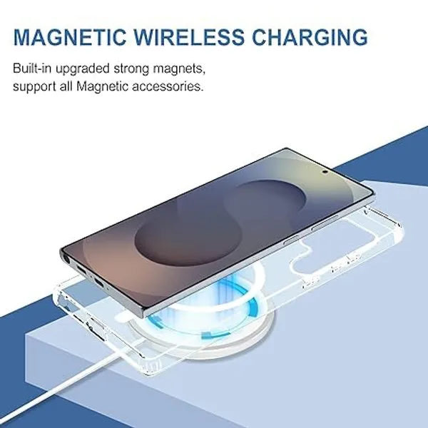 Clothemyphone_Trans_with_Wireless_Charging_Polycarbonate_Shockproof_Protective_Back_Cover_|_Slim_Lightweight_Scratch_Resistant_Mobile_Case_|_Durable_Drop_Protection_(Transparent,_Galaxy_S25_Ultra)