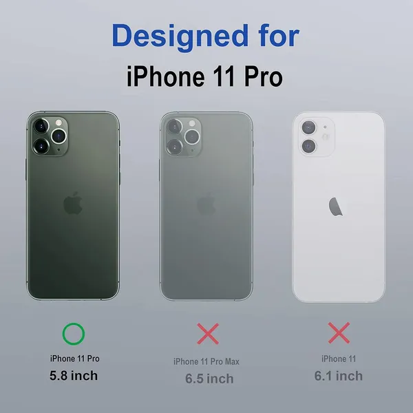 Clothemyphone_Phone_Case_Compatible_with_iPhone_11_Pro,_Tough_Acrylic_Back_with_Scratch_Resistance