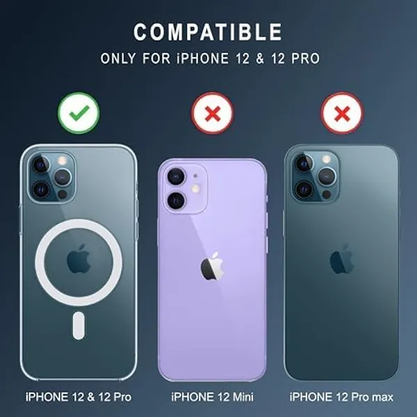 Clothemyphone_Phone_Case_Compatible_with_iPhone_12/12_Pro,_Tough_Acrylic_Back_with_Scratch_Resistance