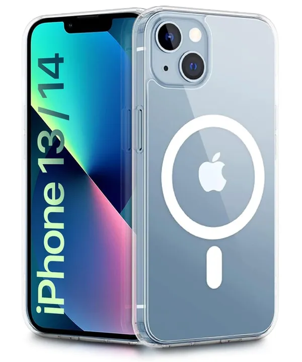 Clothemyphone_Phone_Case_Compatible_with_iPhone_13/14,_Tough_Acrylic_Back_with_Scratch_Resistance