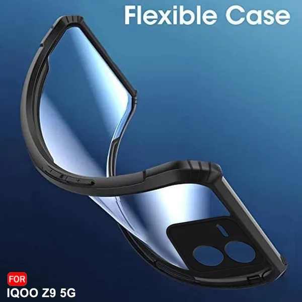 Clothemyphone_Transparent_Polycarbonate_Phone_Case_with_Black_Side_Bumper_|_Slim_&_Durable_Hard_Back_Cover_|_Shockproof_Scratch_Resistant_Sleek_Design_|_Lightweight_(VIVO_IQOO_Z9)