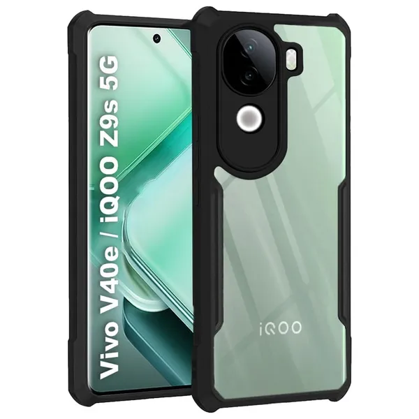 Clothemyphone_Transparent_Polycarbonate_Phone_Case_with_Black_Side_Bumper_|_Slim_&_Durable_Hard_Back_Cover_|_Shockproof_Scratch_Resistant_Sleek_Design_|_Lightweight_(VIVO_V40_e_-_IQOO_Z9S)