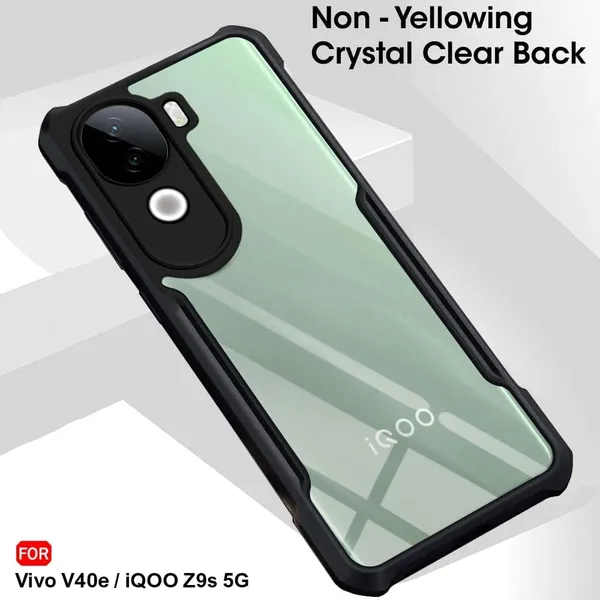 Clothemyphone_Transparent_Polycarbonate_Phone_Case_with_Black_Side_Bumper_|_Slim_&_Durable_Hard_Back_Cover_|_Shockproof_Scratch_Resistant_Sleek_Design_|_Lightweight_(VIVO_V40_e_-_IQOO_Z9S)