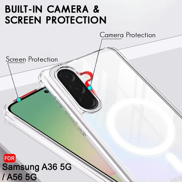 Clothemyphone_Wireless_Charging_Phone_Case_with_Compatible_with_Samsung_?_Slim_&_Durable_Protective_Cover,_Shockproof,_Scratch-Resistant,_Lightweight_(Samsung_Galaxy_A36_5G)_Clear