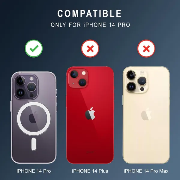 Clothemyphone_Transparent_Polycarbonate_Back_Cover_Compatible_for_iPhone_with_Mag_Safe_?_Slim_&_Durable_Protective_Cover_Shockproof,_Scratch-Resistant,_Lightweight_(iPhone_14_Pro)