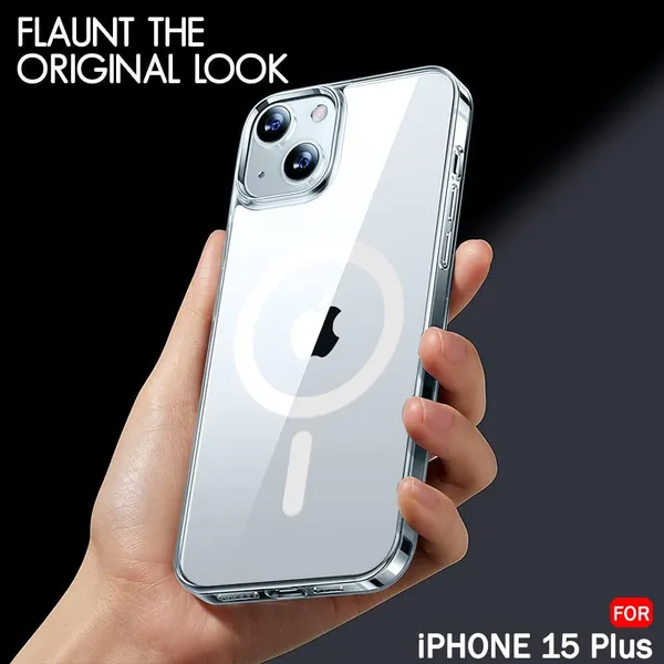 Clothemyphone_Transparent_Polycarbonate_Back_Cover_Compatible_for_iPhone_with_Mag_Safe_?_Slim_&_Durable_Protective_Cover_Shockproof,_Scratch-Resistant,_Lightweight_(iPhone_15_Plus)