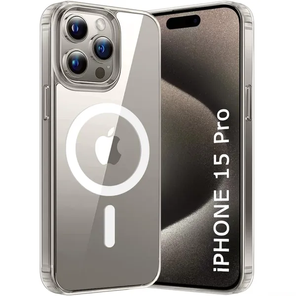 Clothemyphone_Transparent_Polycarbonate_Back_Cover_Compatible_with_iPhone_15_Pro_with_Wireless_Charging_?_Slim_&_Durable_Protective_Cover_Shockproof,_Scratch-Resistant,_Lightweight