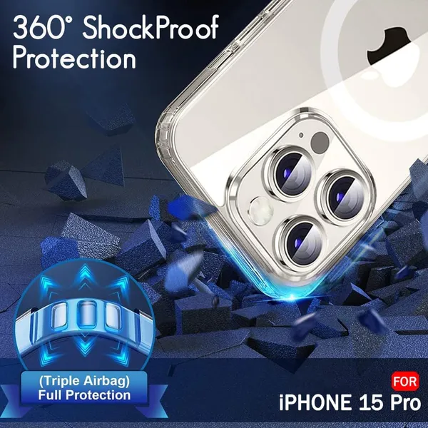 Clothemyphone_Transparent_Polycarbonate_Back_Cover_Compatible_with_iPhone_15_Pro_with_Wireless_Charging_?_Slim_&_Durable_Protective_Cover_Shockproof,_Scratch-Resistant,_Lightweight