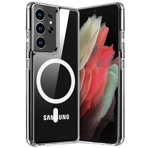 Clothemyphone_Wireless_Charging_Phone_Case_with_Compatible_with_Samsung_?_Slim_&_Durable_Protective_Cover,_Shockproof,_Scratch-Resistant,_Lightweight_(Samsung_Galaxy_S21_Ultra_5G)_Clear