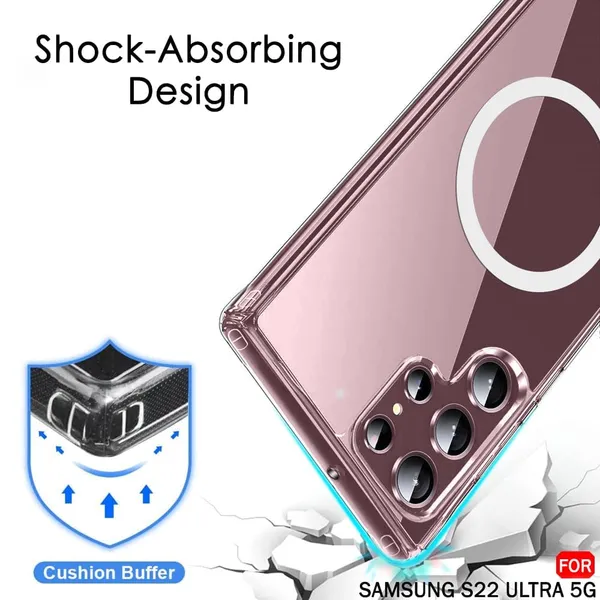 Clothemyphone_Wireless_Charging_Phone_Case_with_Compatible_with_Samsung_?_Slim_&_Durable_Protective_Cover,_Shockproof,_Scratch-Resistant,_Lightweight_(Samsung_Galaxy_S22_Ultra_5G)_Clear
