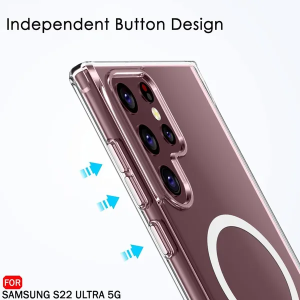 Clothemyphone_Wireless_Charging_Phone_Case_with_Compatible_with_Samsung_?_Slim_&_Durable_Protective_Cover,_Shockproof,_Scratch-Resistant,_Lightweight_(Samsung_Galaxy_S22_Ultra_5G)_Clear