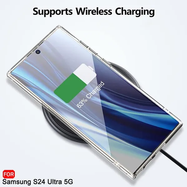 Clothemyphone_Wireless_Charging_Phone_Case_with_Compatible_with_Samsung_Galaxy_S24_Ultra_?_Slim_&_Durable_Protective_Cover,_Shockproof,_Scratch-Resistant,_Lightweight_Clear