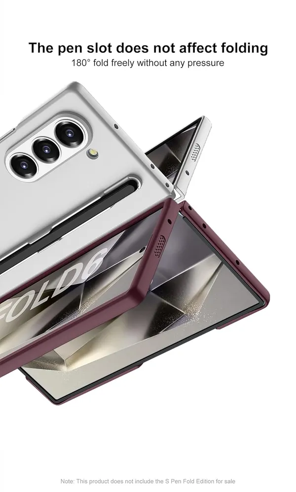 Black_Ultra_Thin_Back_Case_Compatible_For_Samsung_Galaxy_Fold_6_Inbuilt_S_Pen_Holder_Case_Cover